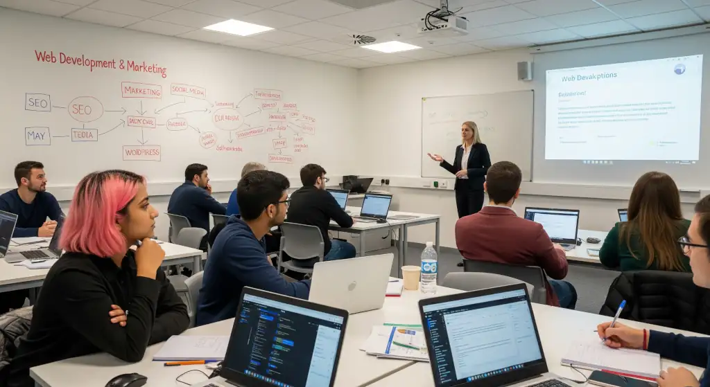 Cursos de gestión de sitios web y de redes sociales en NEXWEDI