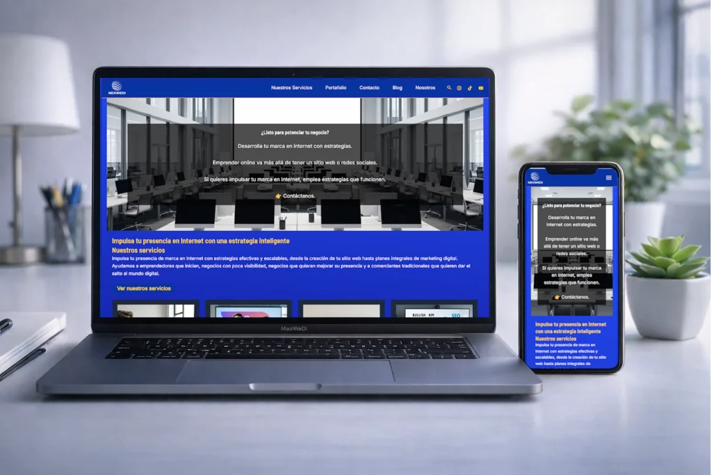 NexWeDi Laptop y Móvil